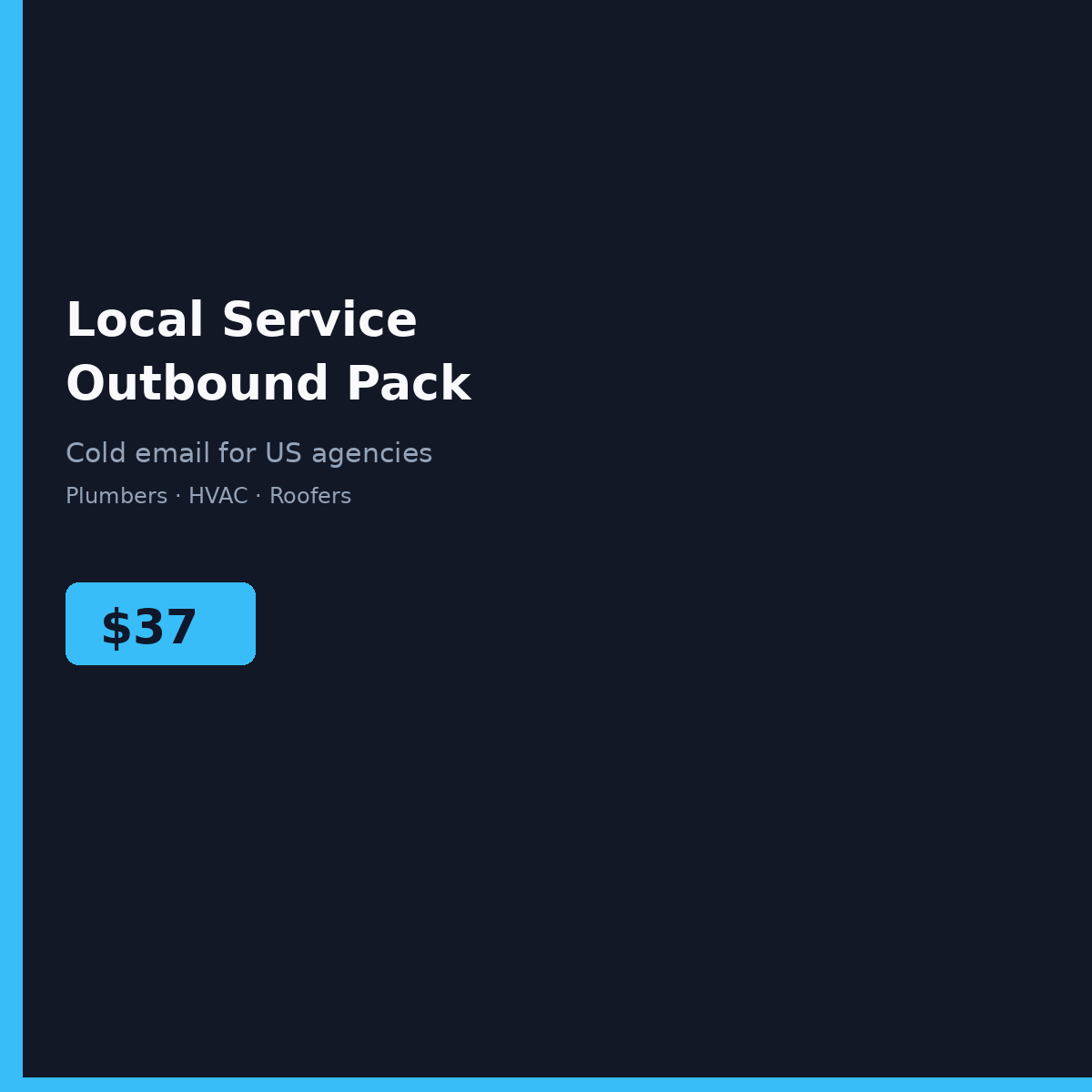 Local Service Outbound Pack