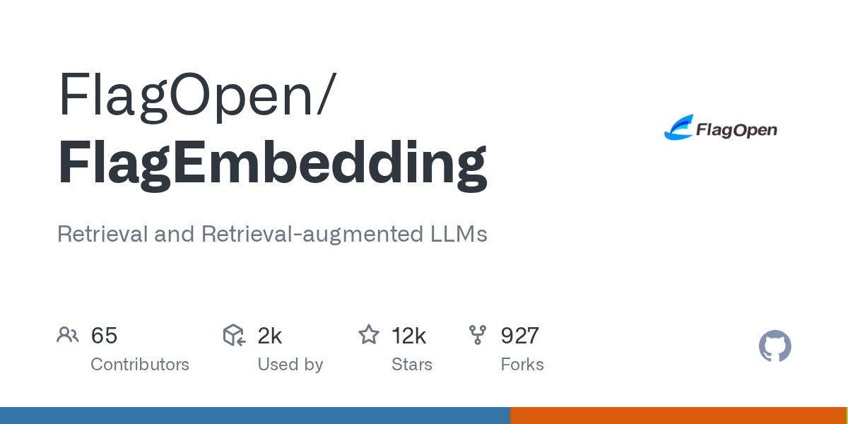 FlagEmbedding — Retrieval and Retrieval-augmented LLMs