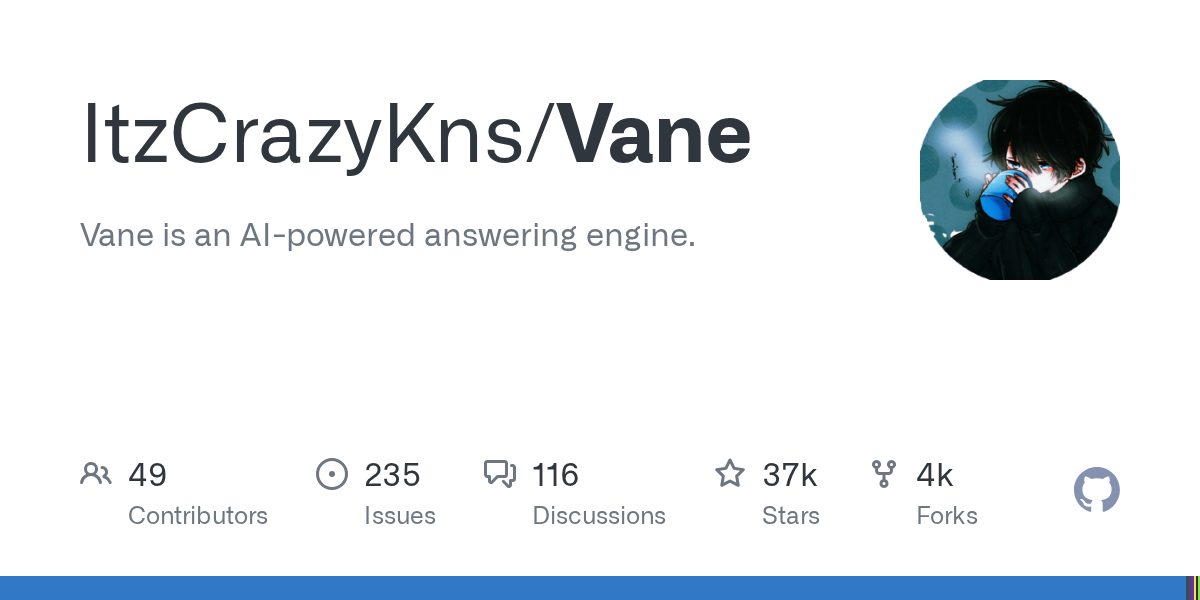 Vane: Privacy-Focused AI Answering Engine