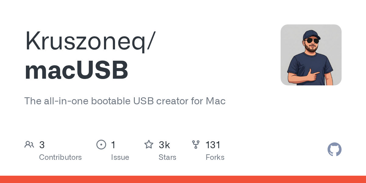 macUSB - The All-in-One USB Creator for Mac