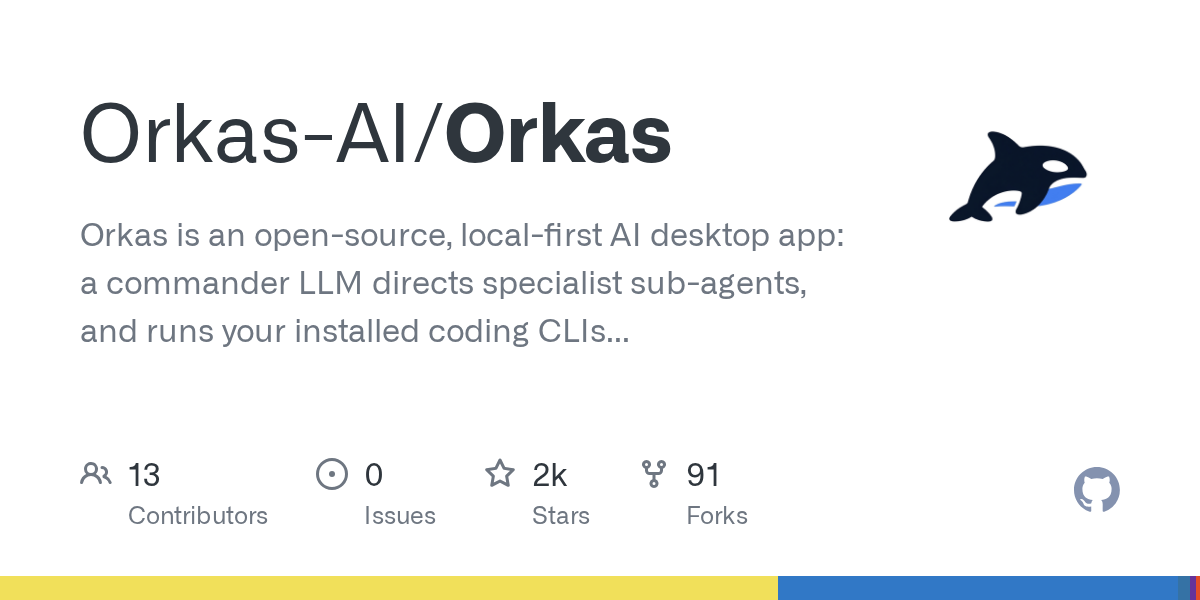 Orkas: Local-First Multi-Agent AI Desktop App