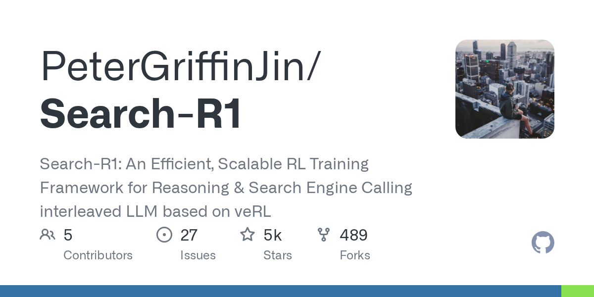 Search-R1: Train your LLMs to reason and call a search engine with reinforcement learning