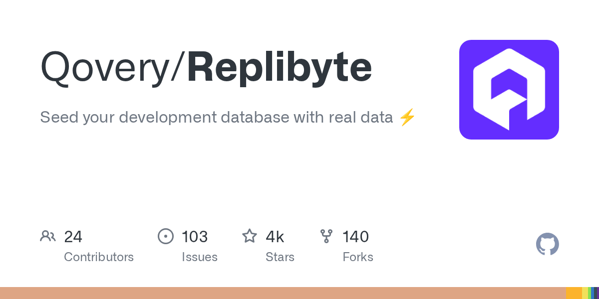 RepliByte: Seed Your Development Database With Real Data ⚡️