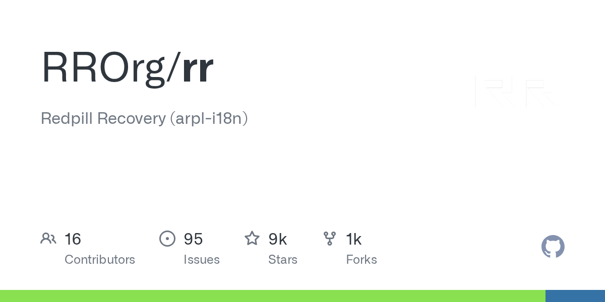 RR: redpill’s preinstallation and recovery environment