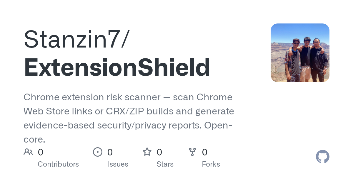 ExtensionShield: Chrome Extension Security Scanner & Governance Platform
