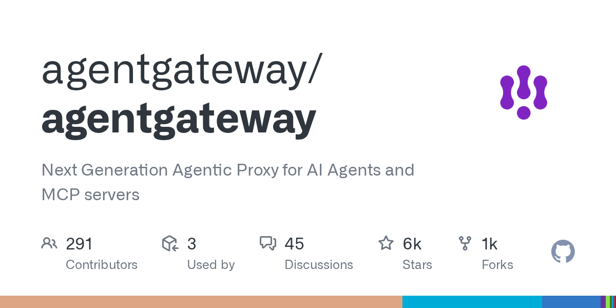 agentgateway: Open Source Proxy for MCP, A2A and LLMs