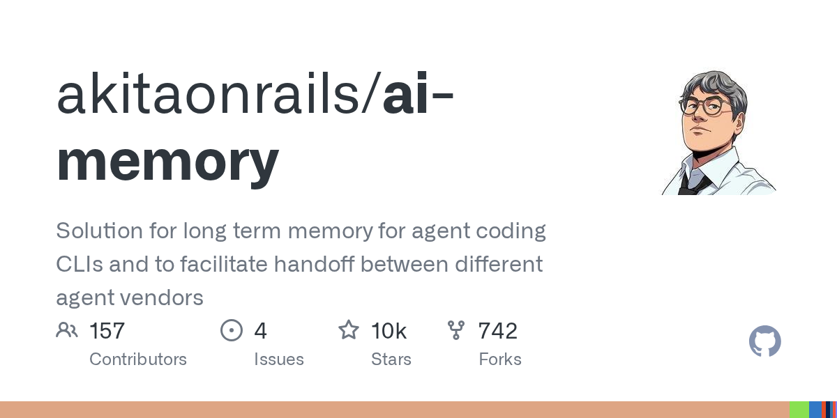 ai-memory: Shared Long-Term Memory for AI Coding Agents