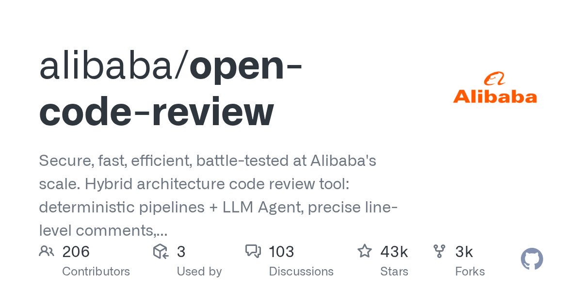 Open Code Review: AI Code Review CLI from Alibaba