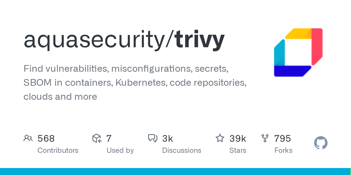 Trivy: Security Scanner for Containers, Code and Kubernetes