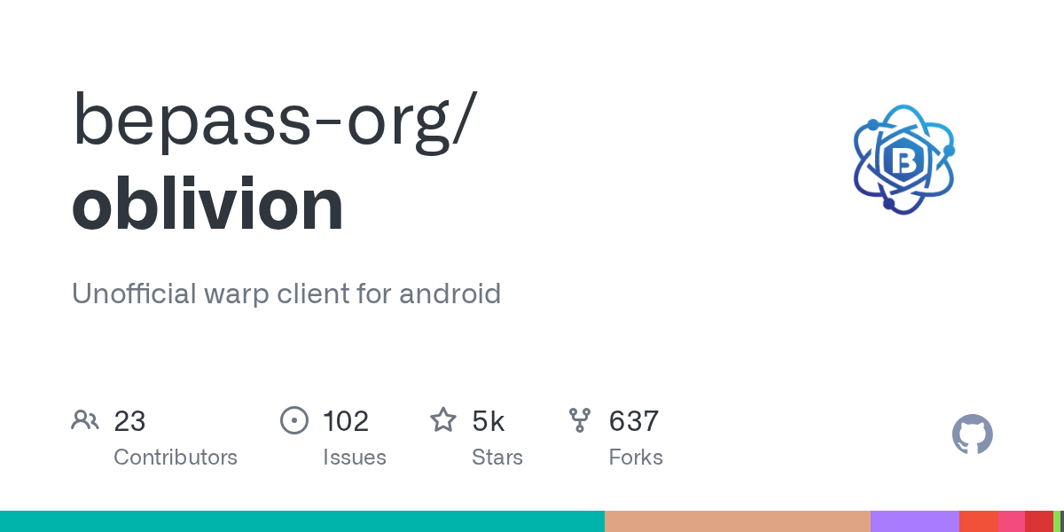 Oblivion - Unofficial Warp Client for Android