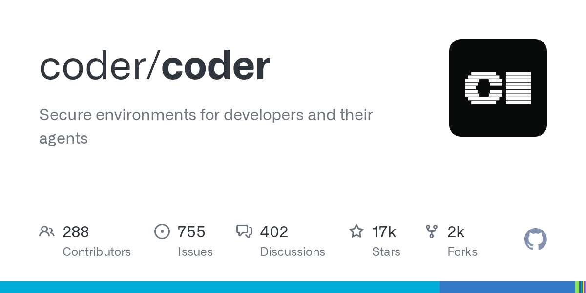 Coder: Self-Hosted Cloud Dev Environments and AI Agents