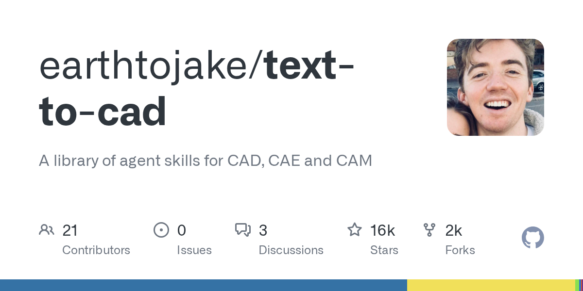 Open Source Text to CAD Harness