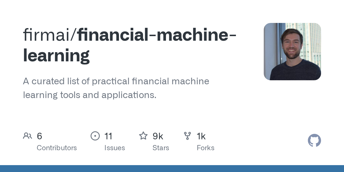 Financial Machine Learning and Data Science