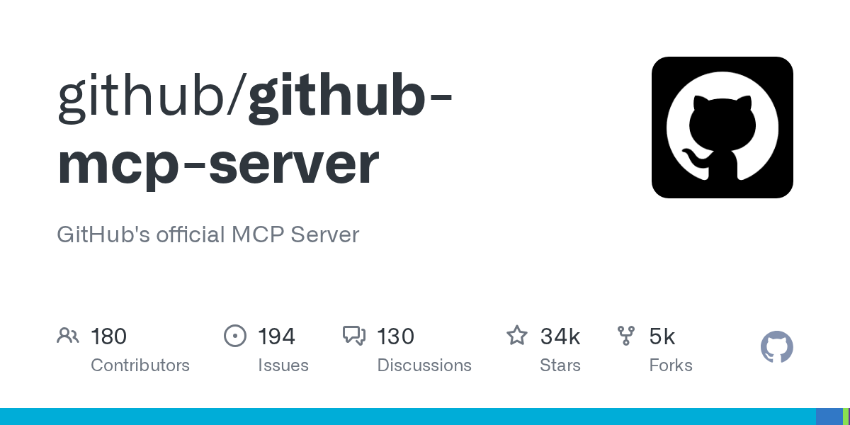 GitHub MCP Server: GitHub's Official MCP Server for Agents
