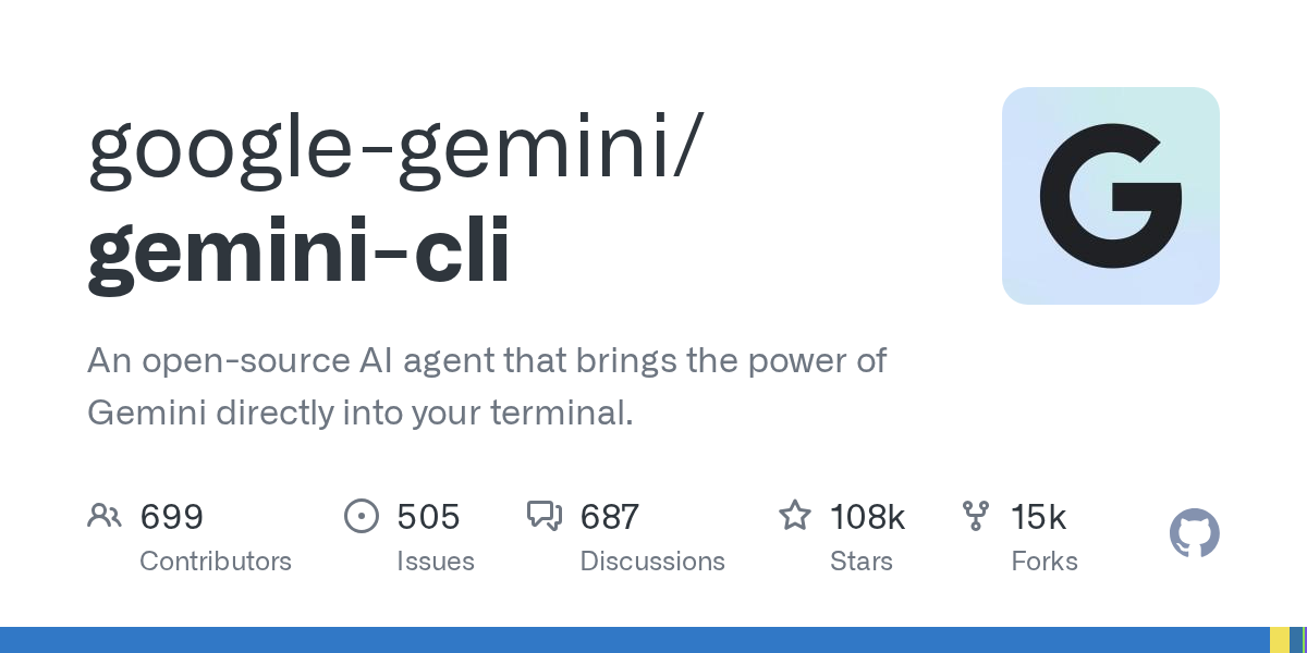 Gemini CLI: Google's Open-Source AI Agent for the Terminal