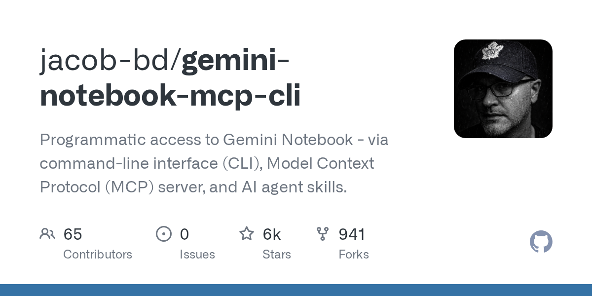 NotebookLM CLI & MCP Server