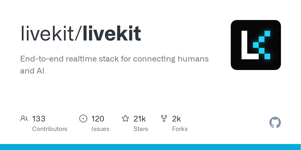 LiveKit: Realtime Server for Voice, Video and AI Agents