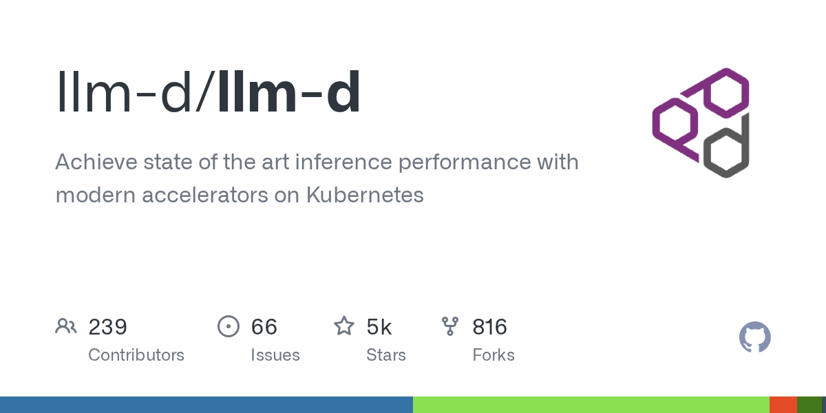 llm-d — Achieve state of the art inference performance with modern accelerators on Kubernetes