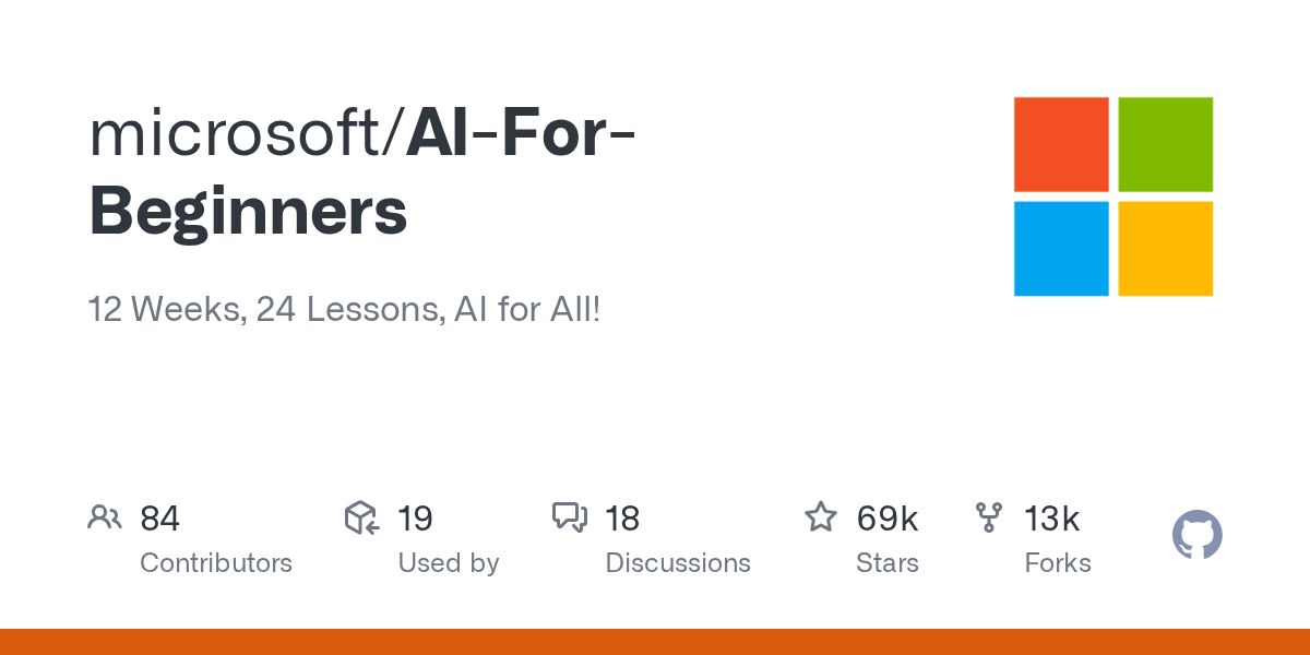 Artificial Intelligence for Beginners - A Curriculum