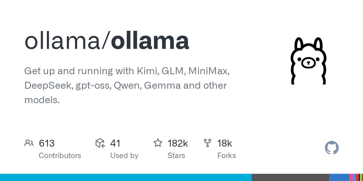 Ollama Start building with open models.