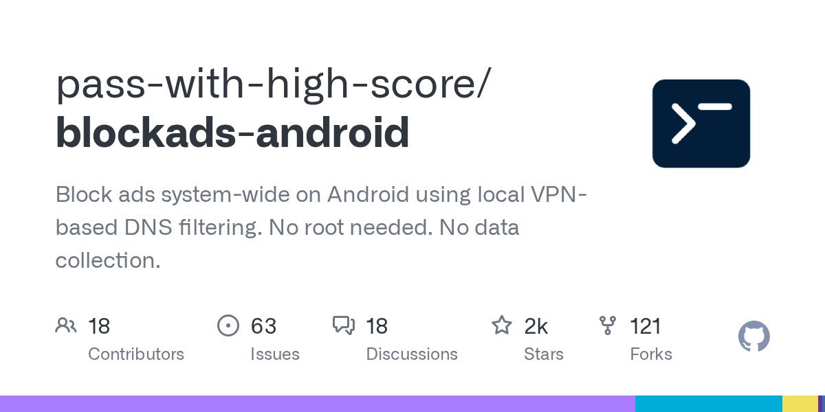 BlockAds: Free, Open-Source Android Ad Blocker