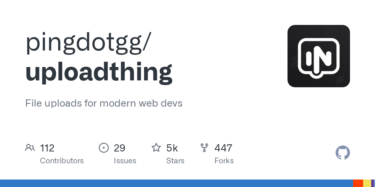 A thing for uploading files.