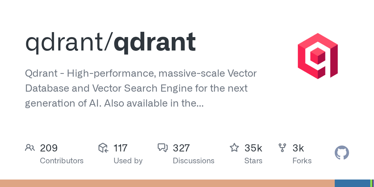 Qdrant: Vector Search Engine for the Next Generation of AI Applications