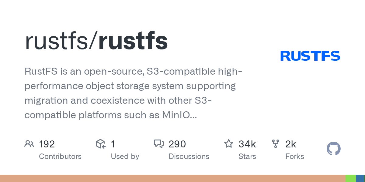 RustFS: Distributed S3-Compatible Object Storage in Rust