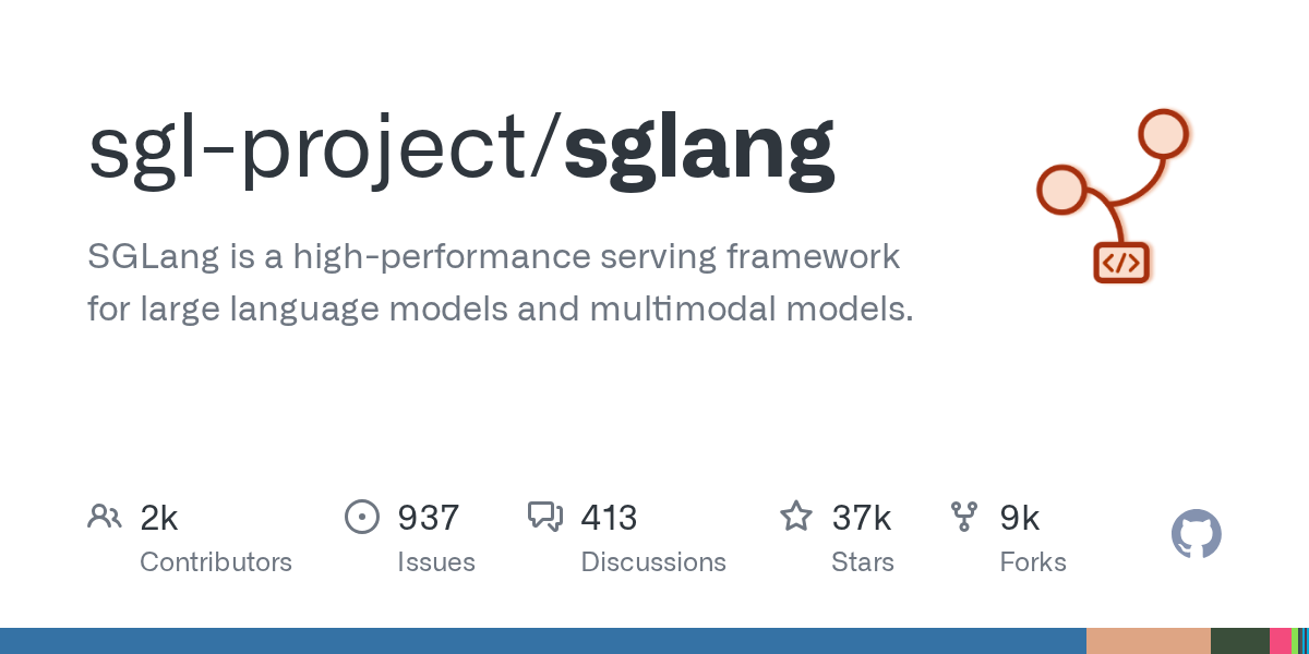SGLang: Fast Inference for LLMs and Multimodal Models