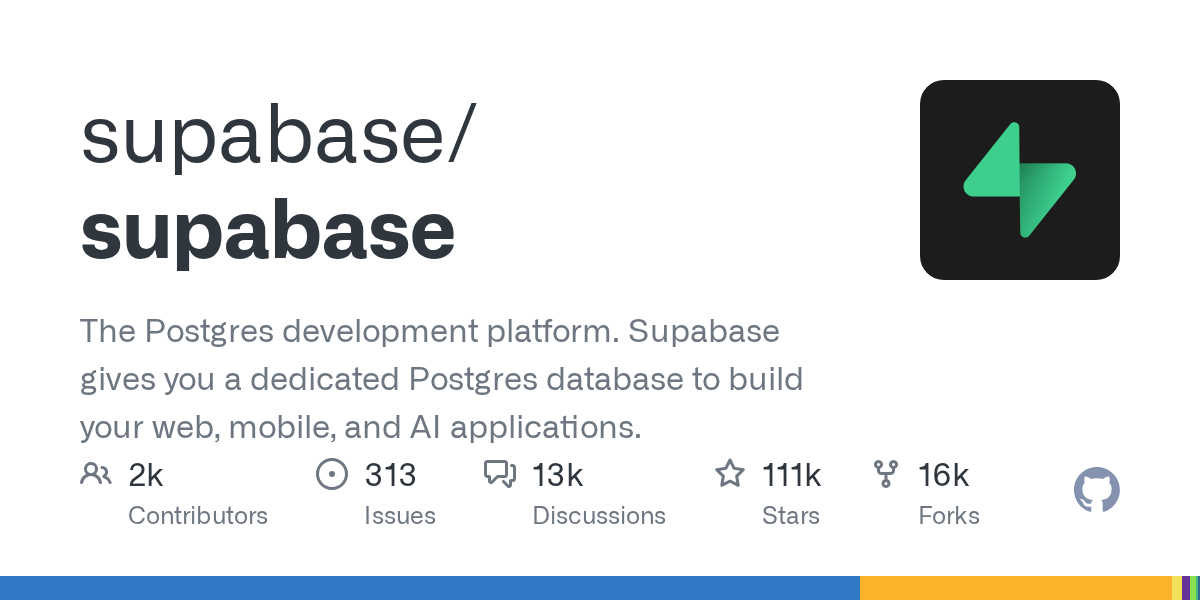 Supabase: The Postgres Development Platform