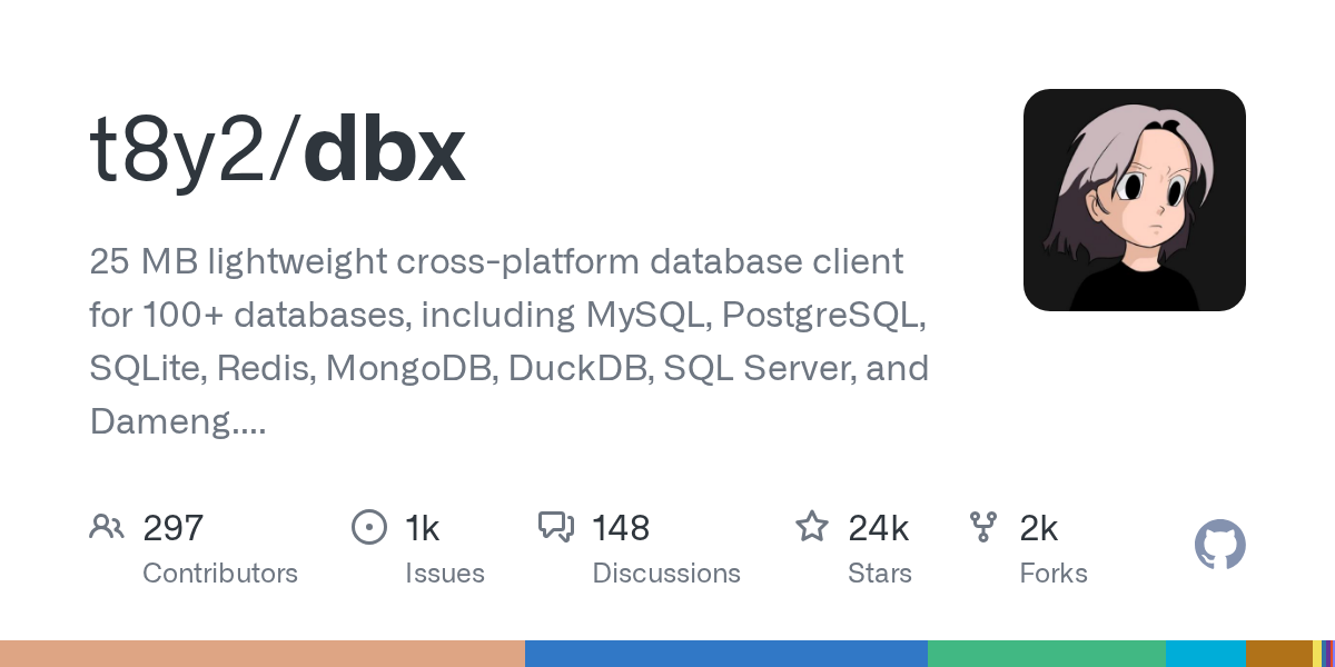DBX: Lightweight Open-Source Database Client