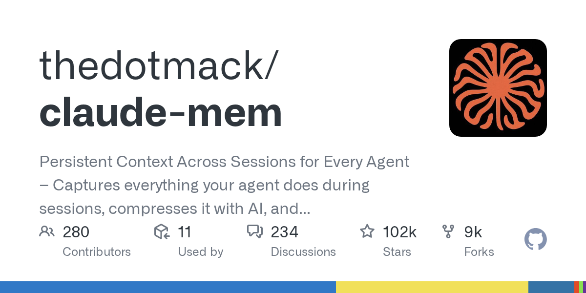 Claude-Mem: Persistent Memory for AI Coding Agents