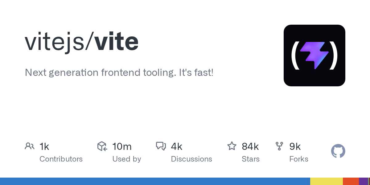 Vite: Fast Frontend Build Tool and Dev Server