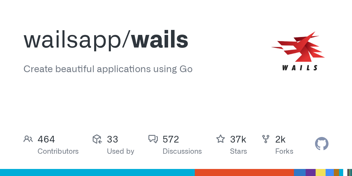 Wails: Desktop Apps with Go and Web Technologies