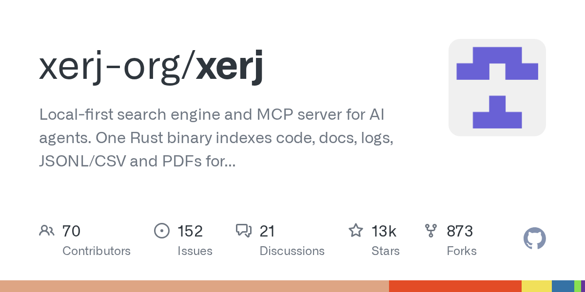 XERJ: Local-First Search Engine and MCP Server for Agents