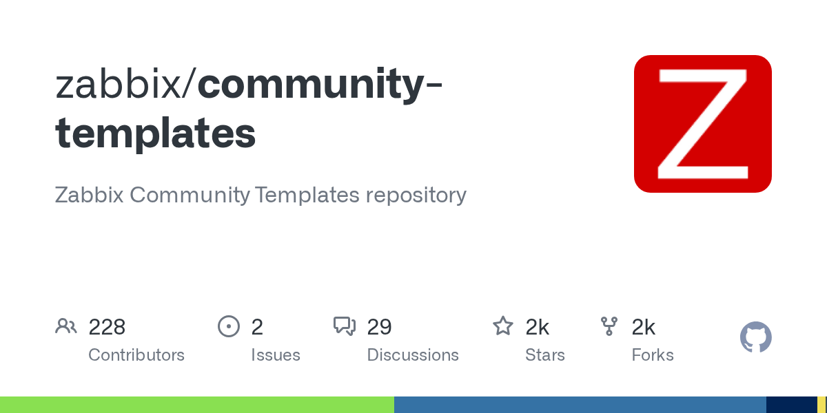 Zabbix public templates