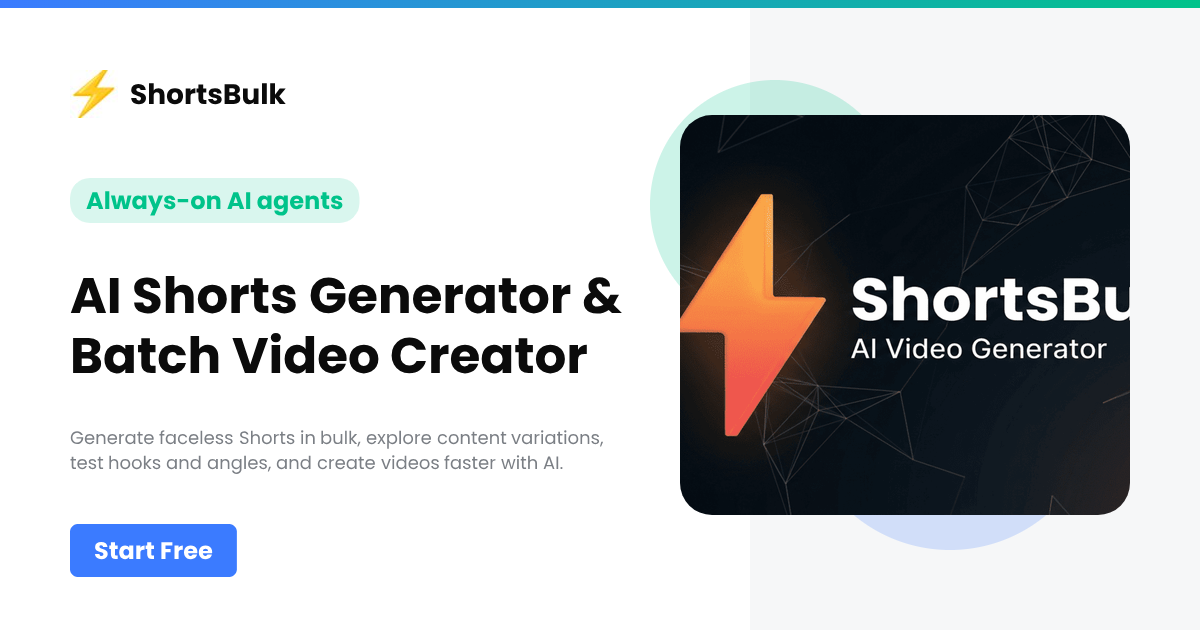 ShortsBulk screenshot 1