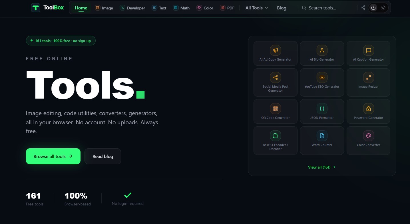 ToolBox screenshot 1