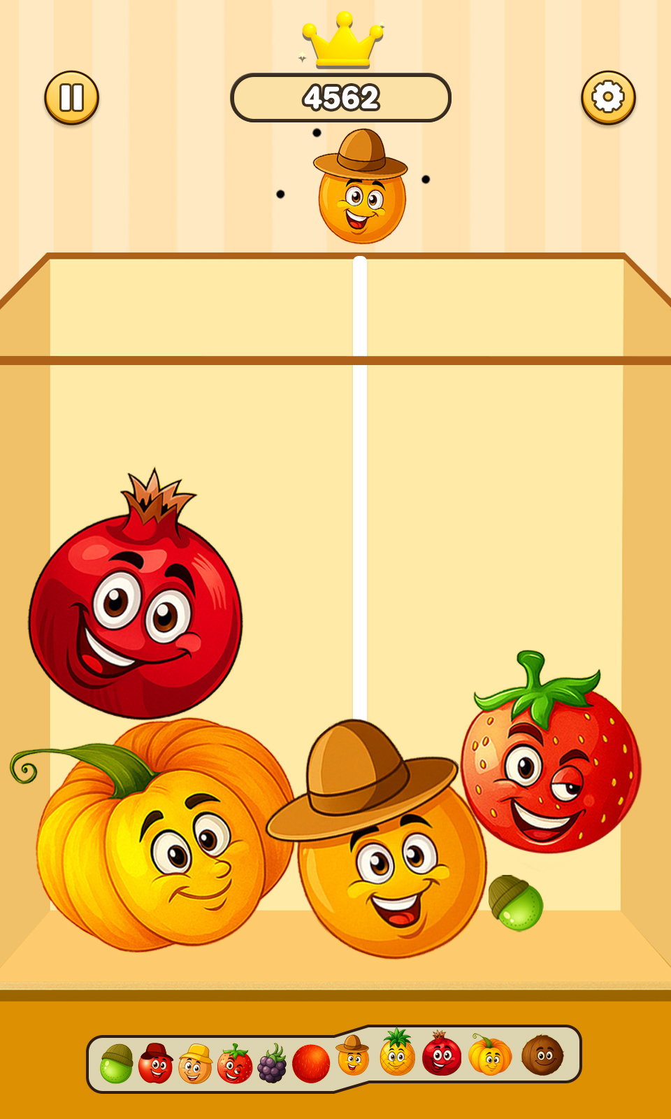 Fruit Merge Melon Puzzle screenshot 2