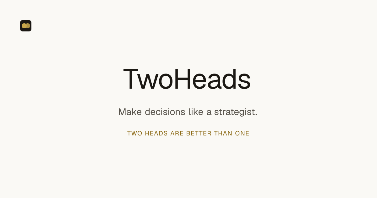 TwoHeads screenshot 1