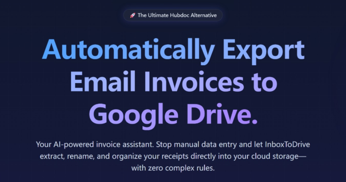 AI Invoice Line Items to Google Sheets & Drive screenshot 1