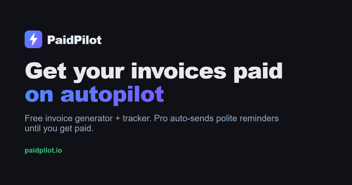 PaidPilot screenshot 1