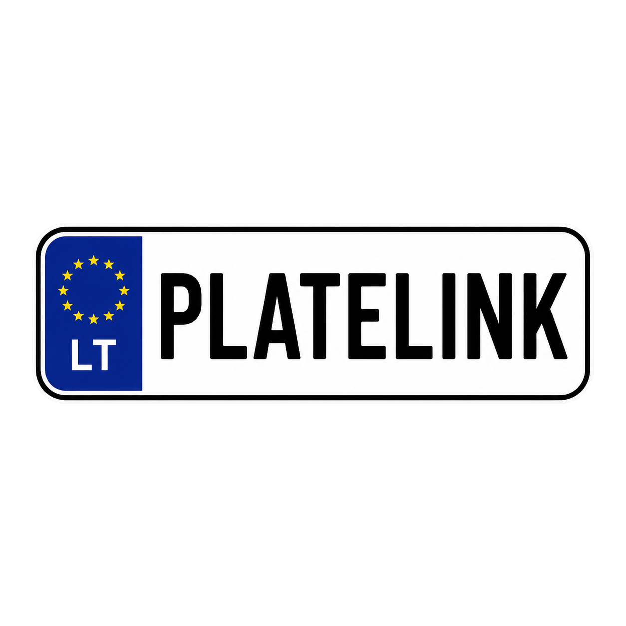 PlateLink - Išmanus valstybinis numeris