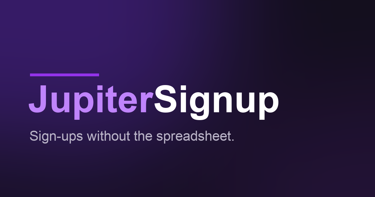 Jupiter Signup screenshot 1