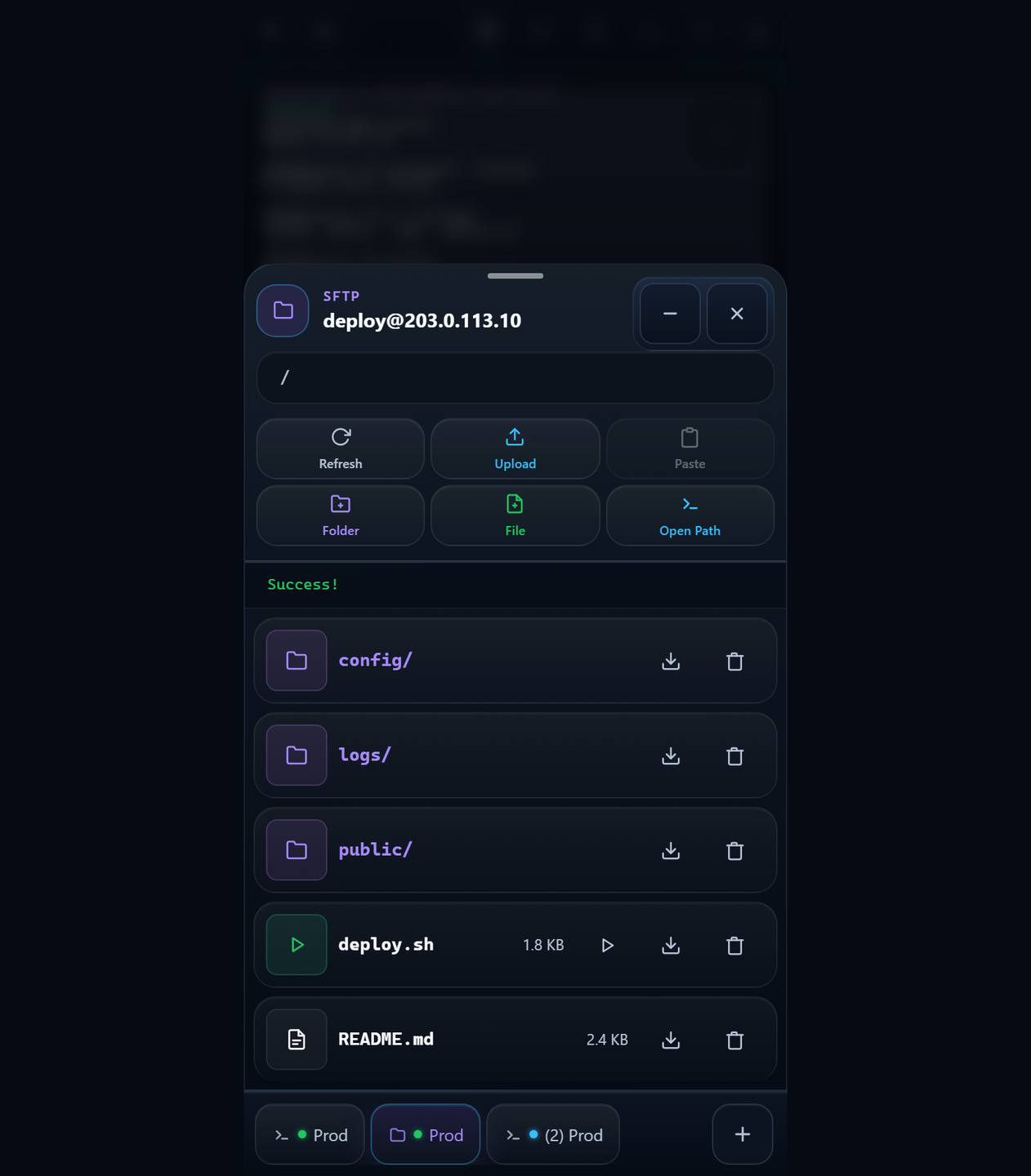 TermiGram screenshot 3