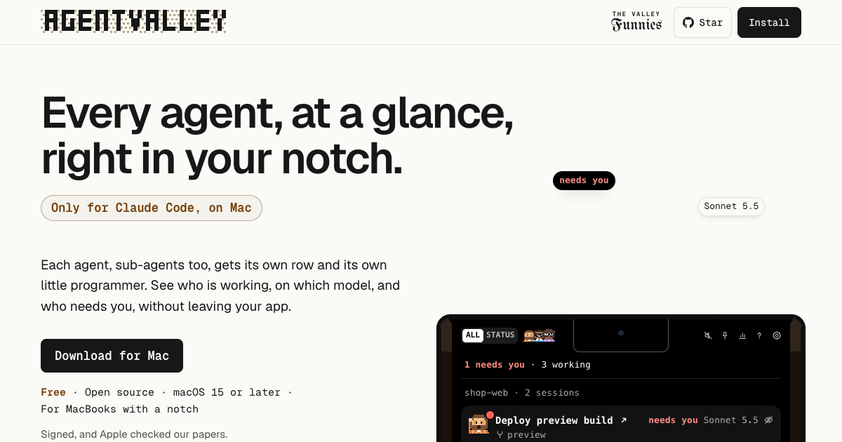 AgentValley screenshot 1