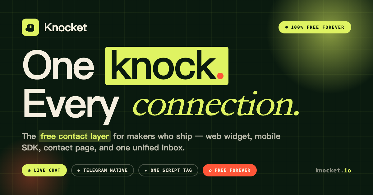 Knocket screenshot 1
