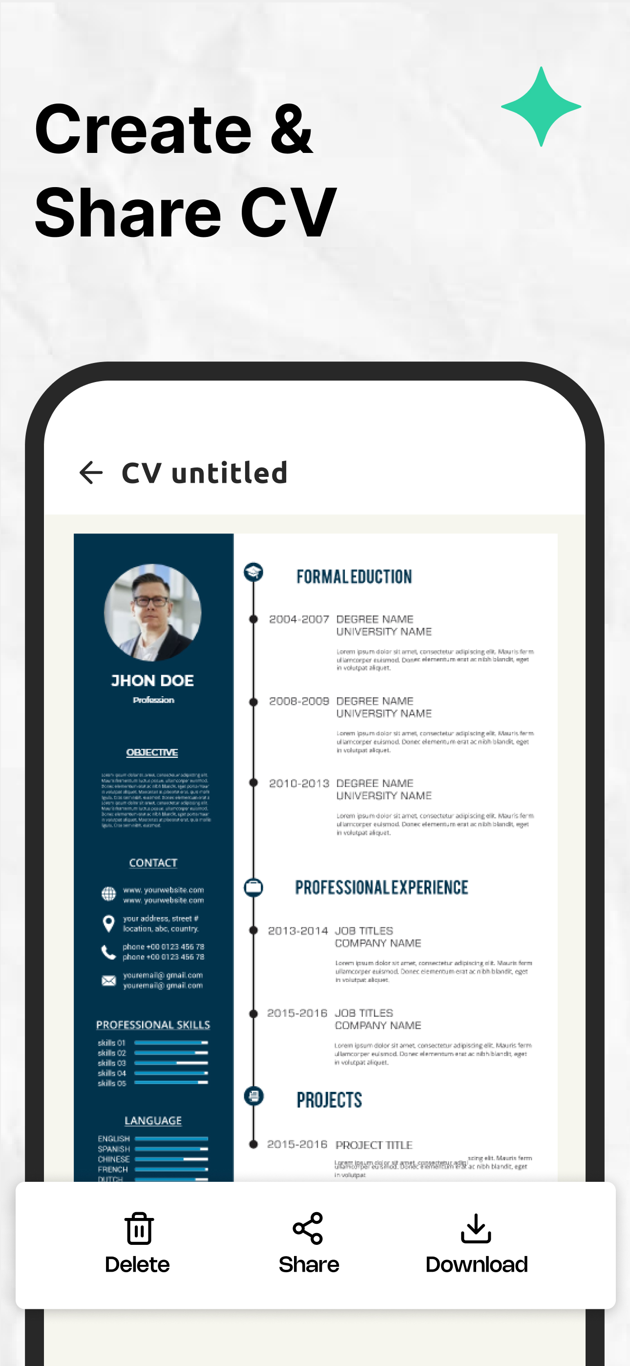 Cover Letter AI & Resume Maker screenshot 1