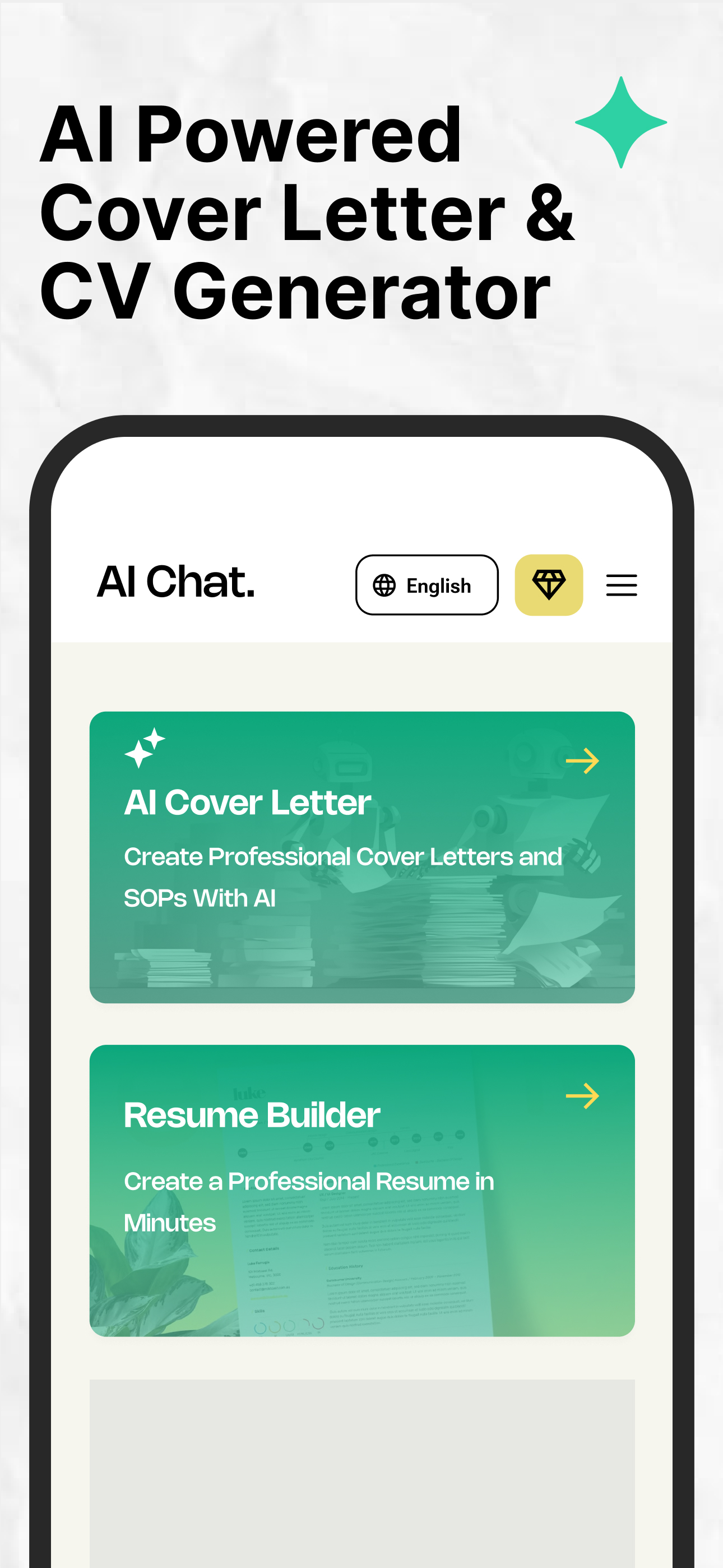 Cover Letter AI & Resume Maker screenshot 3