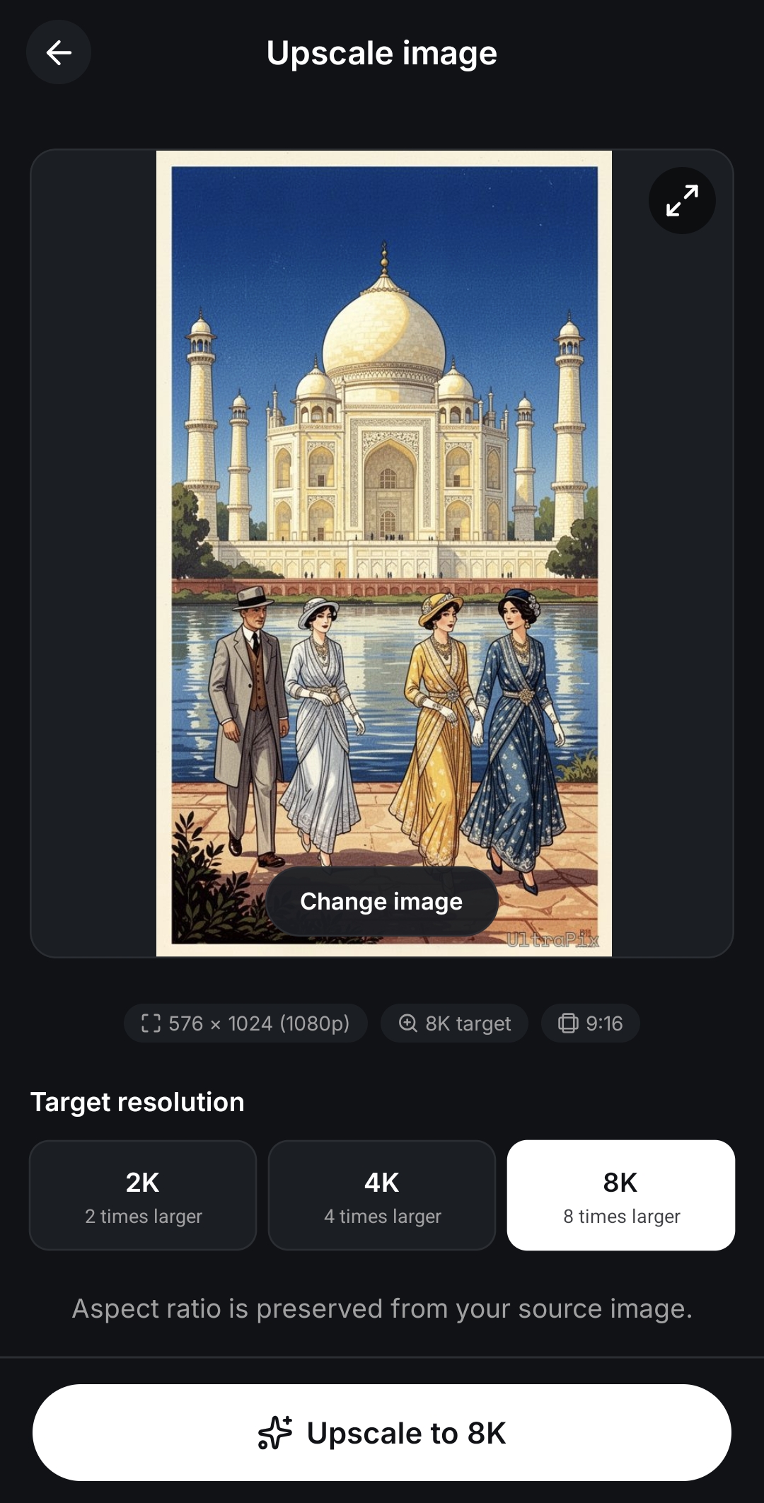 UltraPix — AI image generator app for stunning photos screenshot 5